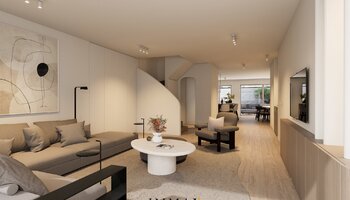 Luxueus gerenoveerde penthouse met zonnige terrassen gelegen te Dumortierlaan vlakbij de zee 