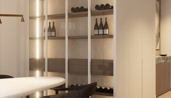 Luxueus gerenoveerde penthouse met zonnige terrassen gelegen te Dumortierlaan vlakbij de zee 