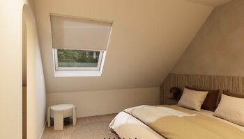 Luxueus gerenoveerde penthouse met zonnige terrassen gelegen te Dumortierlaan vlakbij de zee 