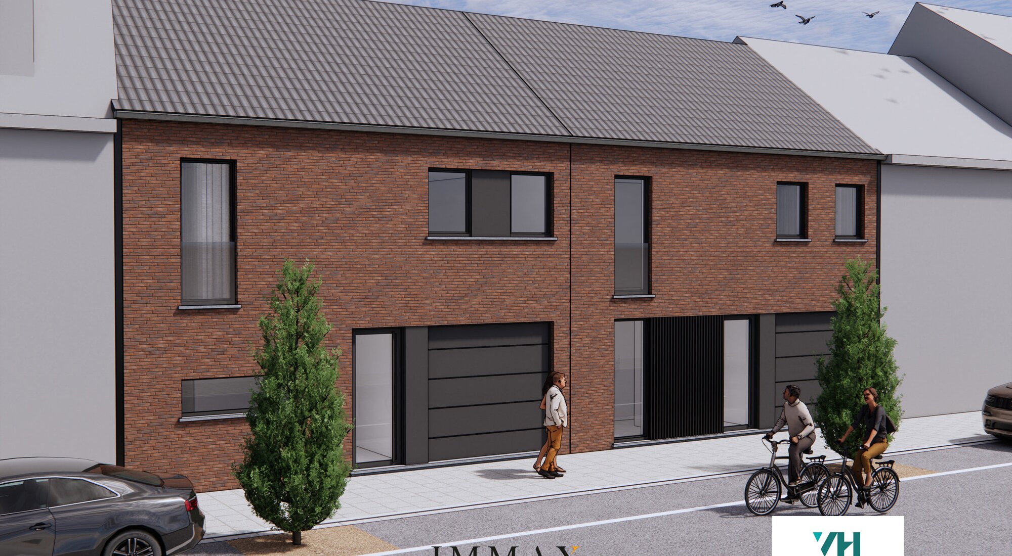 Ruime nieuwbouwwoning met inpandige garage en zonnige tuin