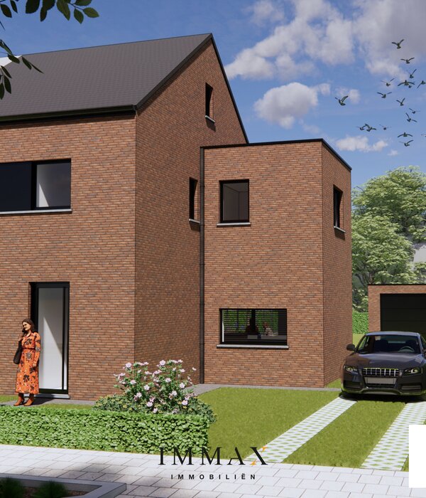 Halfopen nieuwbouwwoning met zuidwestgerichte tuin & garage