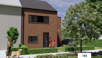 Halfopen nieuwbouwwoning met zuidwestgerichte tuin & garage