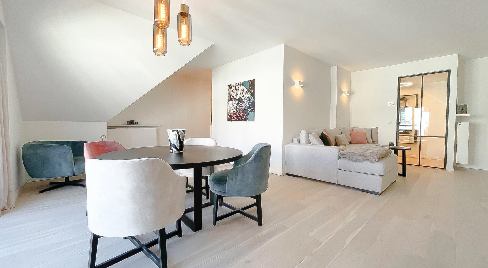 Prachtig duplex-appartement met 2 slaapkamers gelegen te Duinenwater nabij de Put van Decloedt