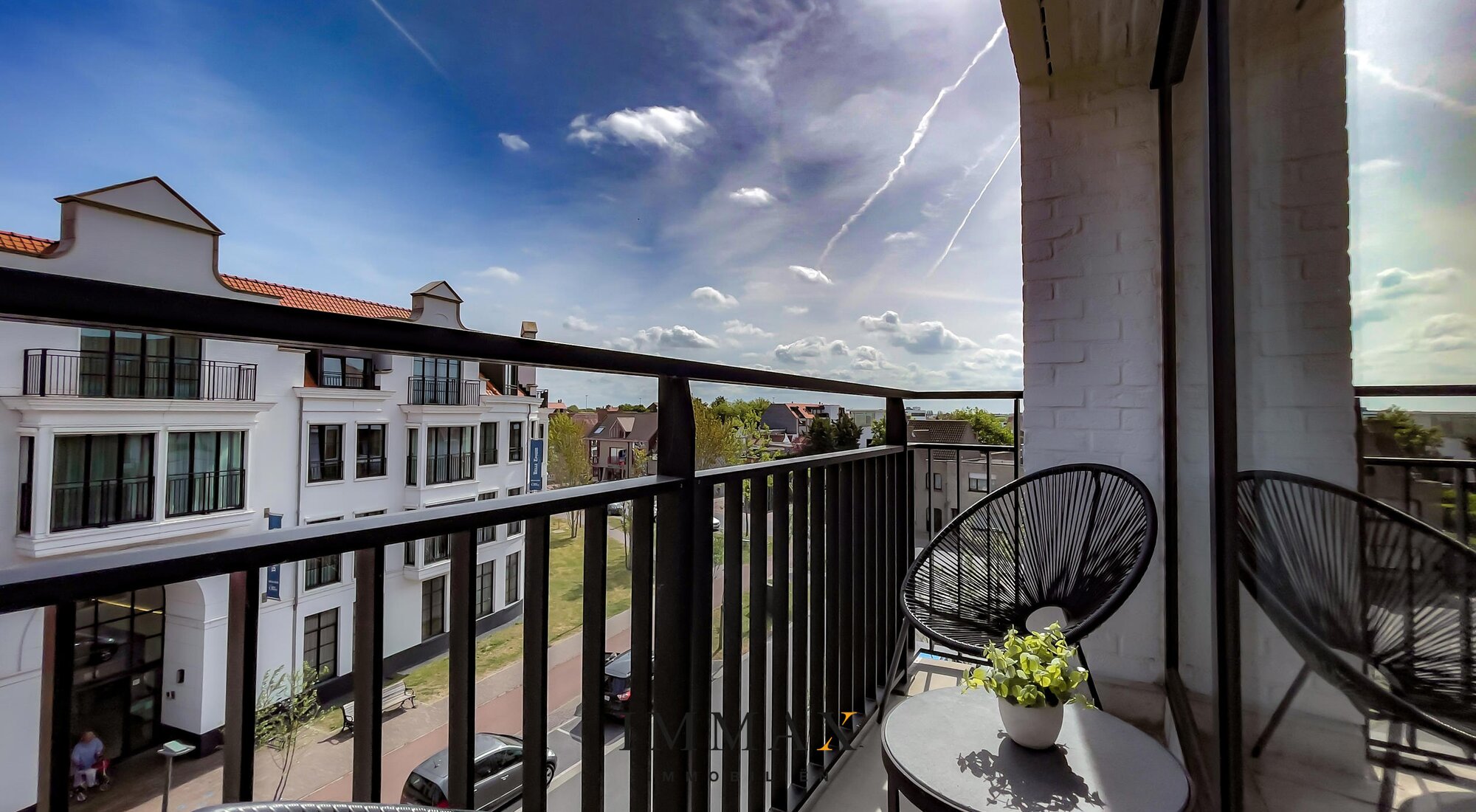Prachtig duplex-appartement met 2 slaapkamers gelegen te Duinenwater nabij de Put van Decloedt