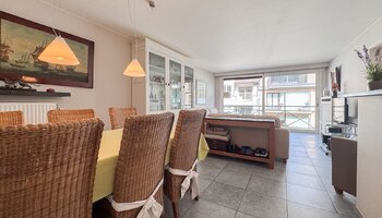 Gemeubeld 2-slaapkamerappartement, centraal gelegen in Knokke