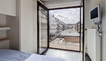 Gemeubeld 2-slaapkamerappartement, centraal gelegen in Knokke