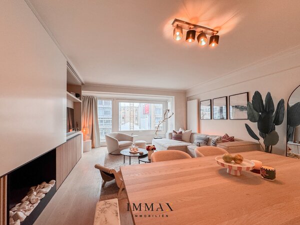 Prachtig en ruim gerenoveerd 2SLK-appartement in de Lippenslaan