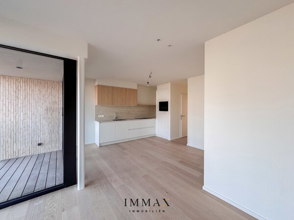 Uniek nieuwbouwappartement met 2-SLK en open zicht op het Maurice Lippensplein
