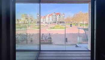 Uniek nieuwbouwappartement met 2-SLK en open zicht op het Maurice Lippensplein