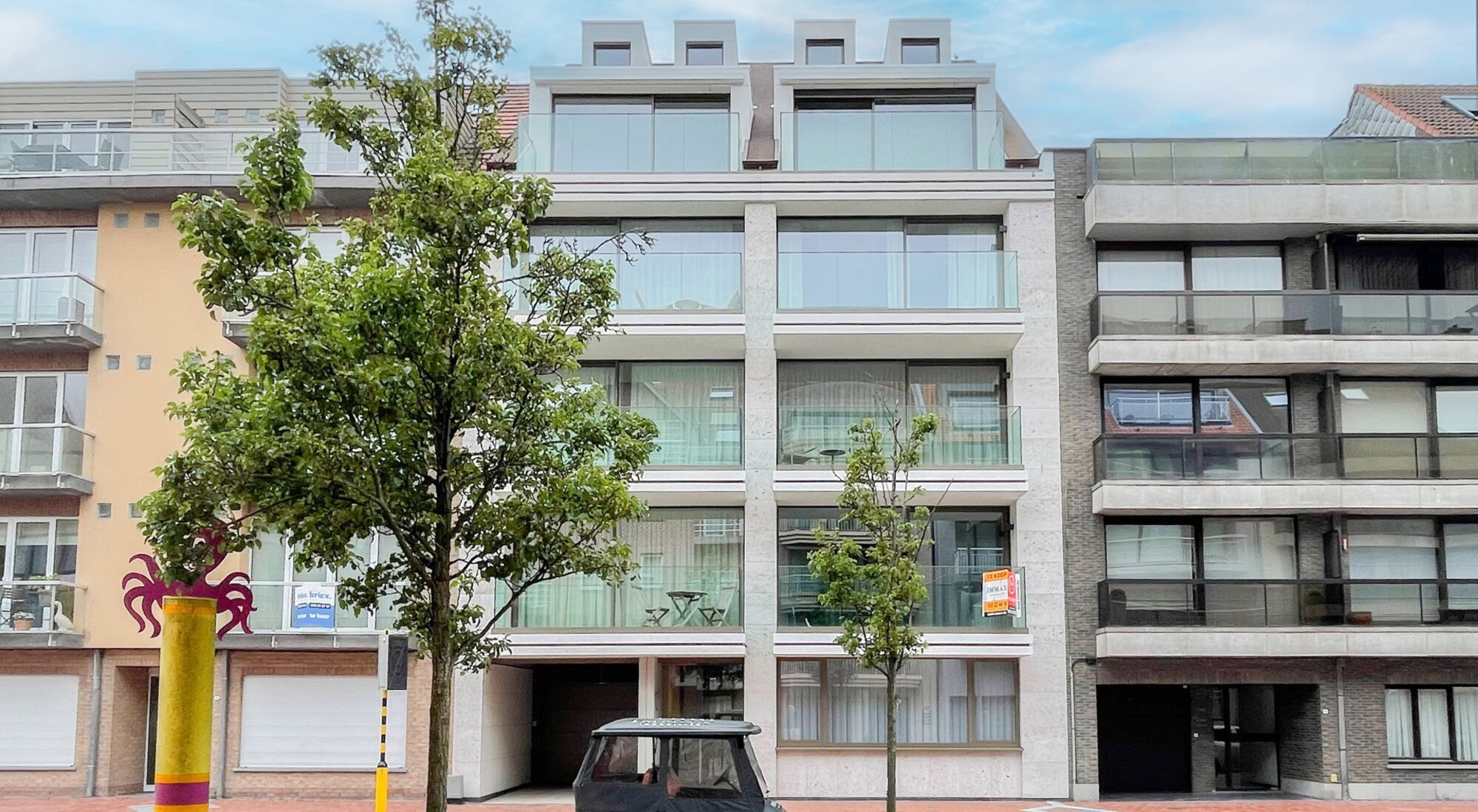 Appartement neuf avec 2 chambres situé près du centre-ville