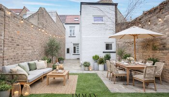 Gerenoveerde stadswoning met tuin