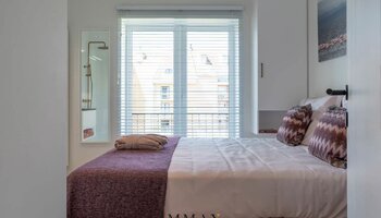 Gerenoveerd 2SLK-appartement met een open zicht