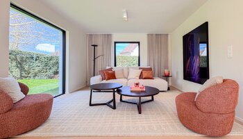 Subliem afgewerkte alleenstaande villa met 4SK op een uniek ruim perceel te Knokke