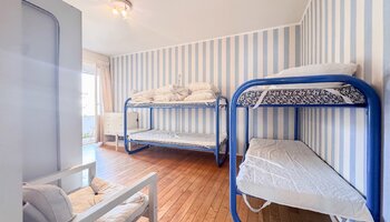Ruim appartement (2SLK) inclusief autostaanplaats op wandelafstand van de zee en Lippenslaan