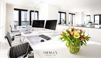 Appartement de luxe de 2 chambres avec de grandes terrasses et un espace polyvalent, situé dans le quartier Oosteroever