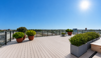 Deux appartements exclusifs et luxueux situés aux 6e et 7e étages, dotés de terrasses spacieuses, dans le quartier Oosteroever