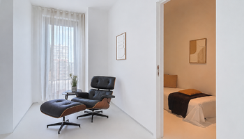 Deux appartements exclusifs et luxueux situés aux 6e et 7e étages, dotés de terrasses spacieuses, dans le quartier Oosteroever