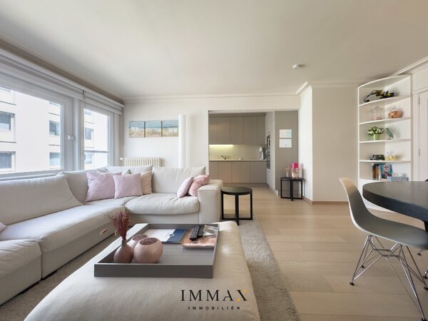 Mooi en breed 2-SLK appartement gelegen op een boogscheut van de zee en de Lippenslaan 