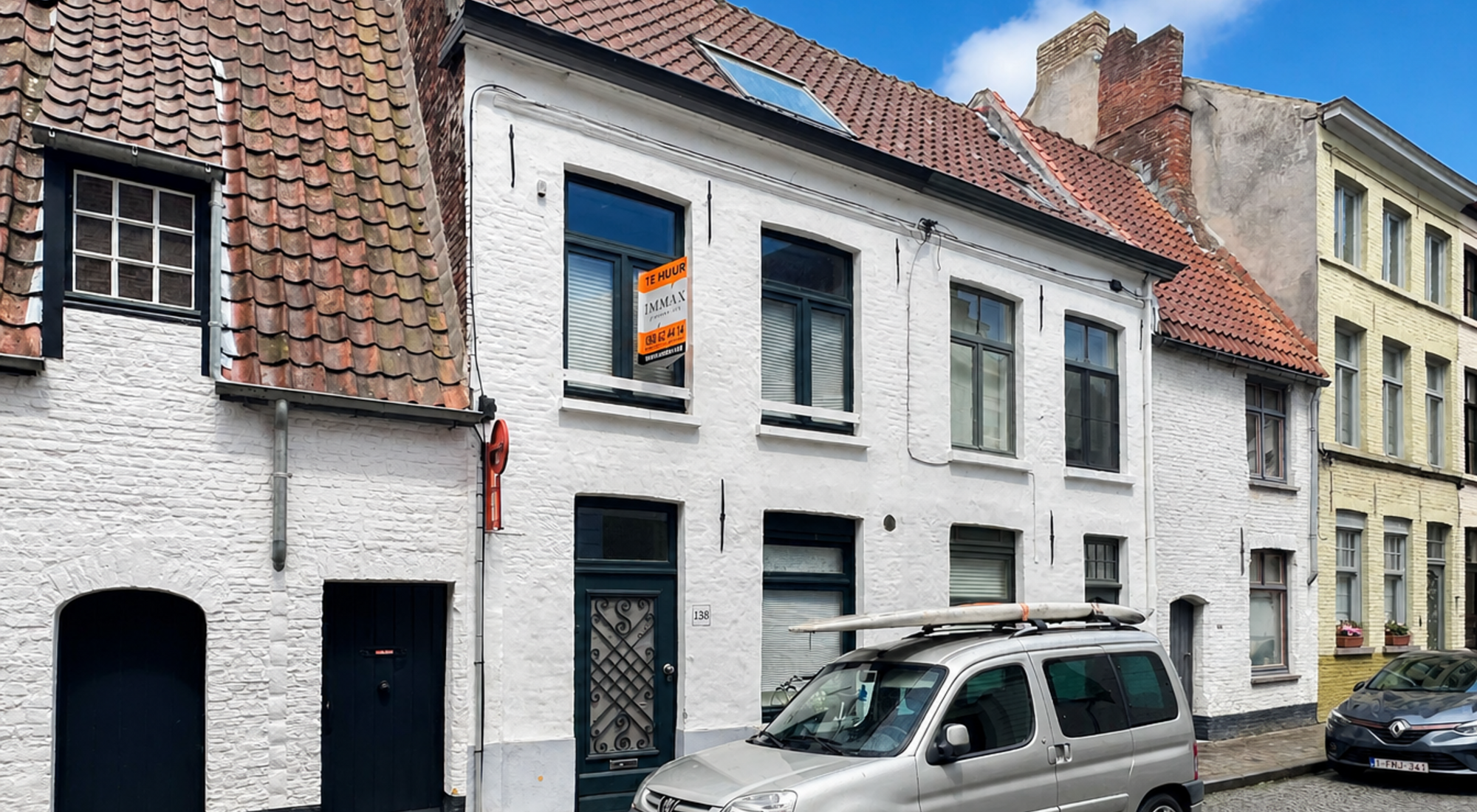 Charmante lichtrijke stadswoning met zongerichte koer