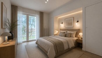 Appartement rénové de 3 chambres avec vue marina