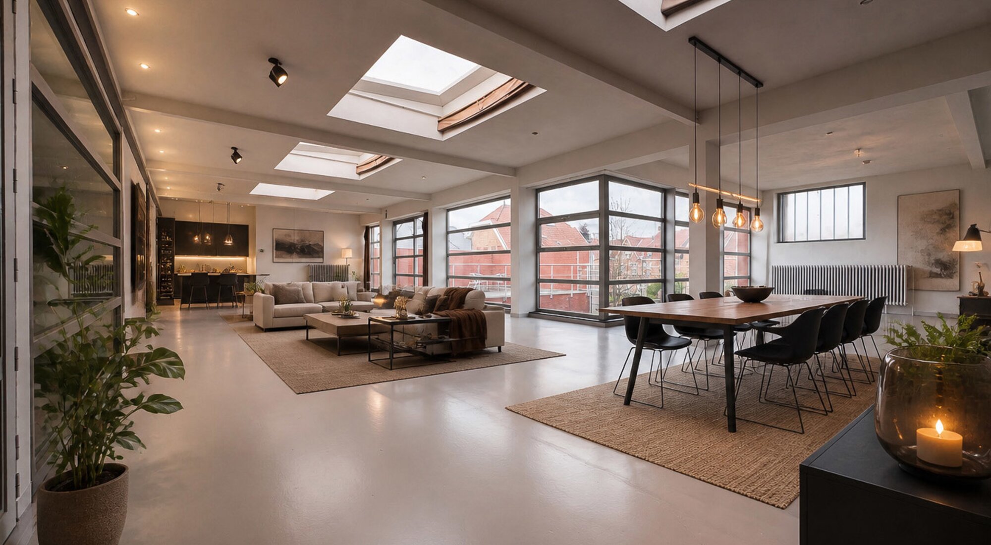 Exclusieve woonloft met open karakter en zonnig terras