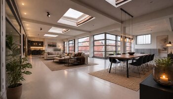 Exclusieve woonloft met open karakter en zonnig terras