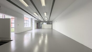 Exclusieve woonloft met royale leefruimtes en zicht op patio
