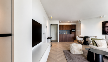 Exclusief en prachtig 2SLK-appartement met royaal terras en open zicht gelegen in The Tower 