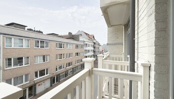 Ruim 3-SLK appartement met zuidgerichte terrassen gelegen in de Zoutelaan