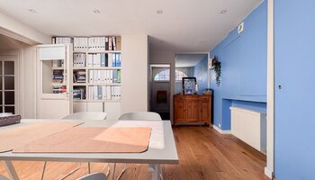 Maison lumineuse avec bureau et terrasse