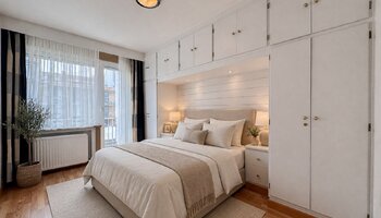 Ruim 3-SLK appartement met prachtig open zicht nabij het Rubensplein en de zee