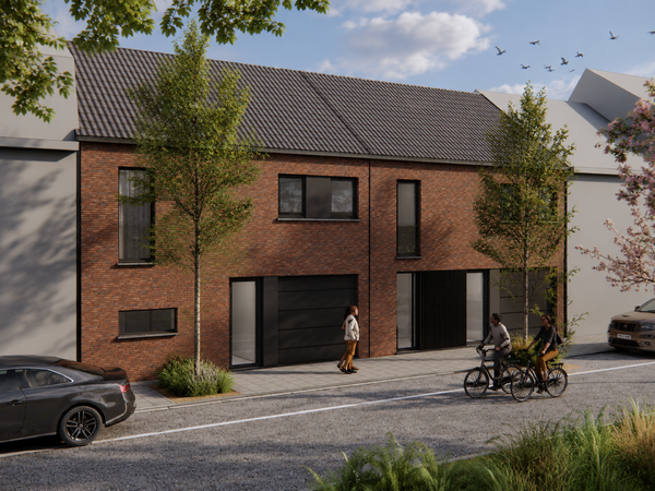 Spacieuse maison neuve avec garage intégré et jardin ensoleillé