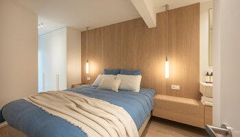 Prachtig gerenoveerd 3SLK-appartement met zijdelings zeezicht vlakbij het Driehoeksplein