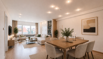 Ruim 3-SLK appartement met prachtig open zicht nabij het Rubensplein en de zee