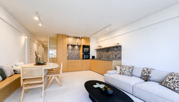 Prachtig 2-SLK appartement aan het Rubensplein met zeezicht
