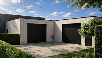 Maison neuve exclusive semi-ouverte avec débarras
