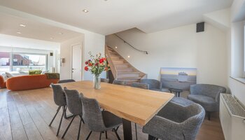 Penthouse unique comprenant 3CH et une grande terrasse ensoleillée, situé à proximité de la place Rubens et de la mer