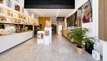 Handelspand met appartement nabij het Driehoeksplein, Lichttorenplein en de zee