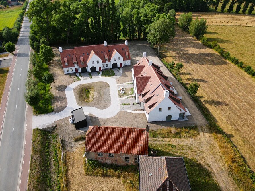 De Reisduif I een uniek project van 6 nieuwbouwwoningen op een rustige locatie te Lapscheure