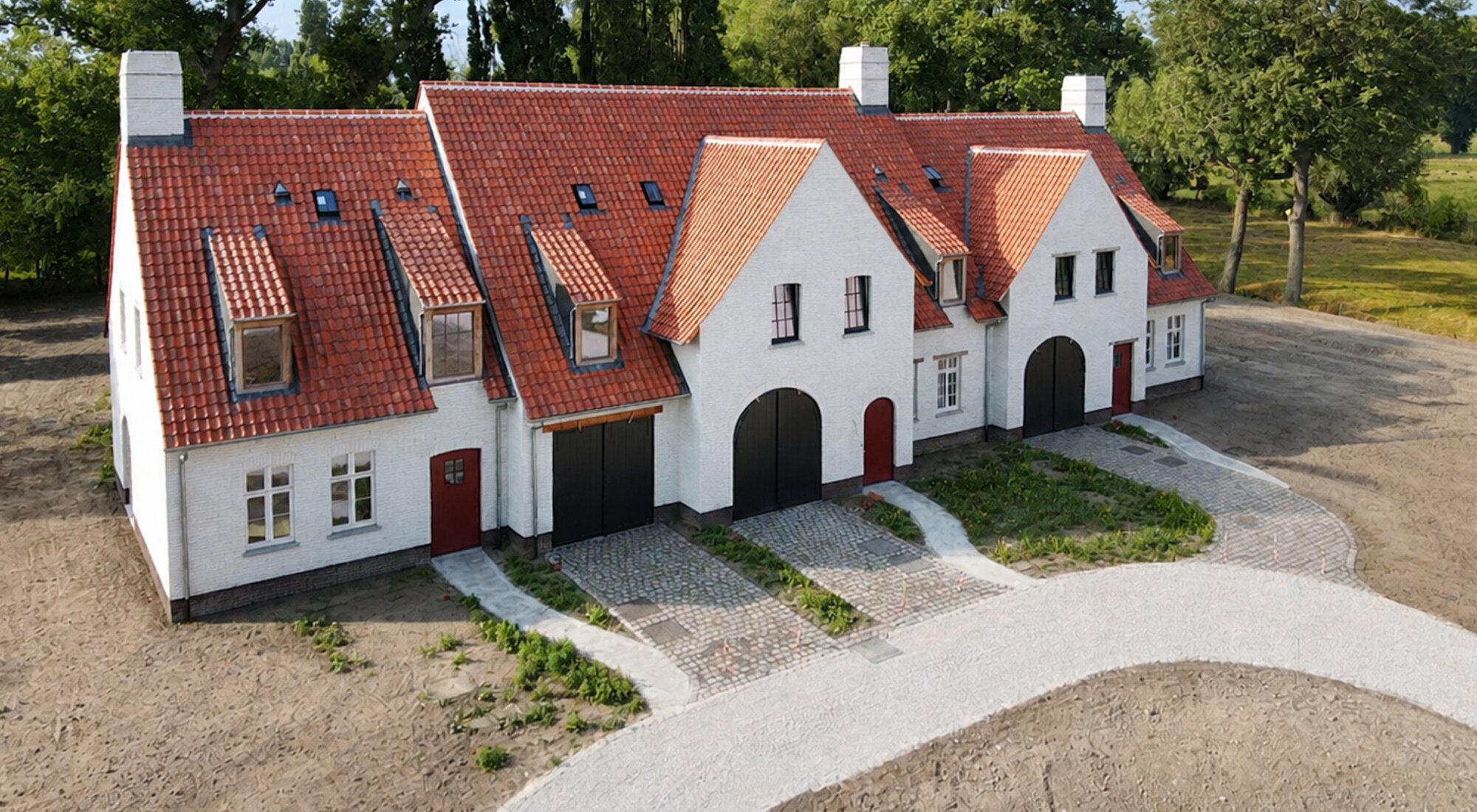 De Reisduif I een uniek project van 6 nieuwbouwwoningen op een rustige locatie te Lapscheure