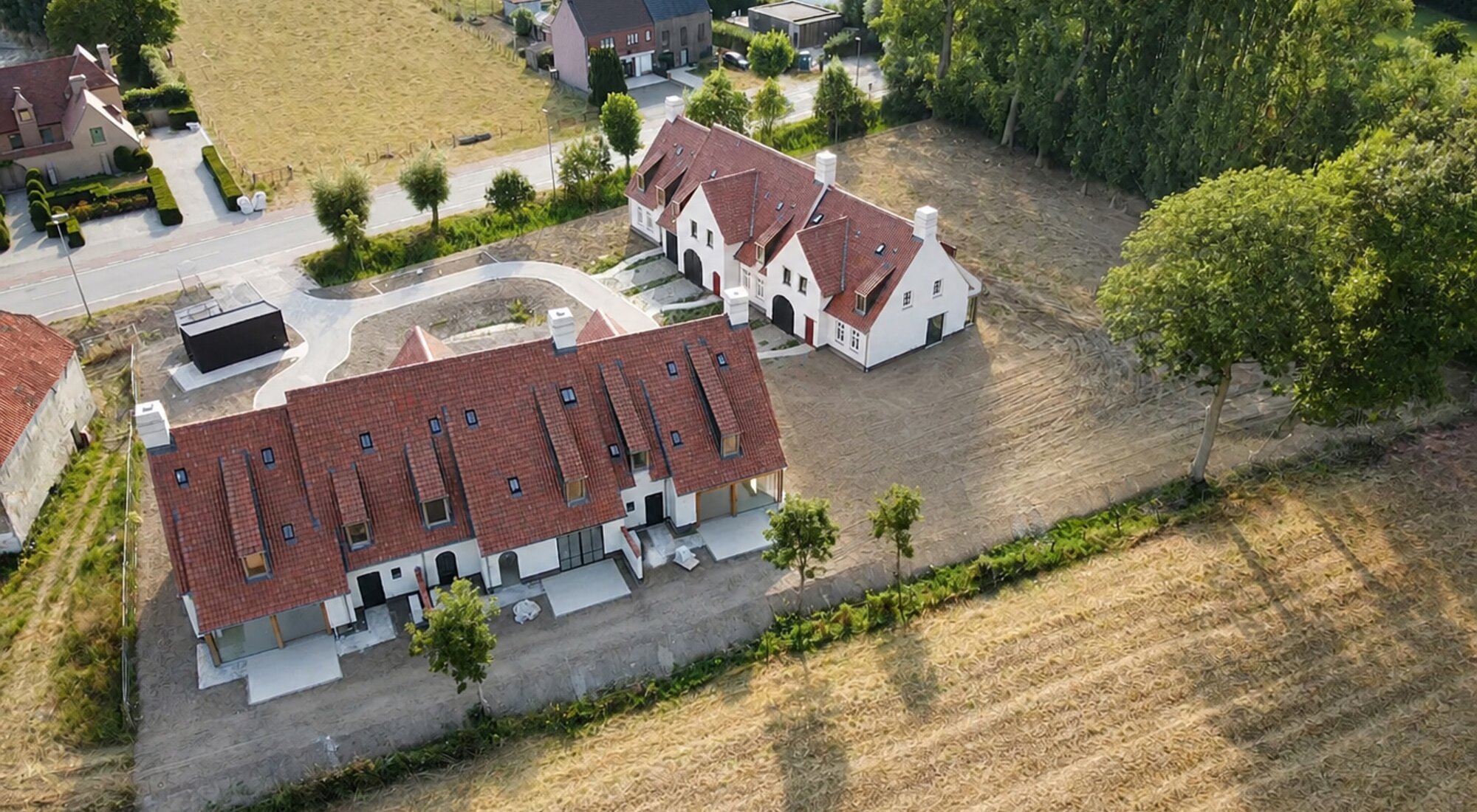 De Reisduif I een uniek project van 6 nieuwbouwwoningen op een rustige locatie te Lapscheure