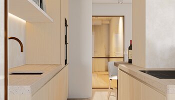 Luxueus gerenoveerd hoekappartement met 3SLK nabij het Albertstrand