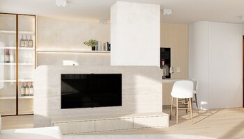 Luxueus gerenoveerd hoekappartement met 3SLK nabij het Albertstrand