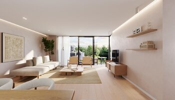 Appartement met 2 slaapkamers