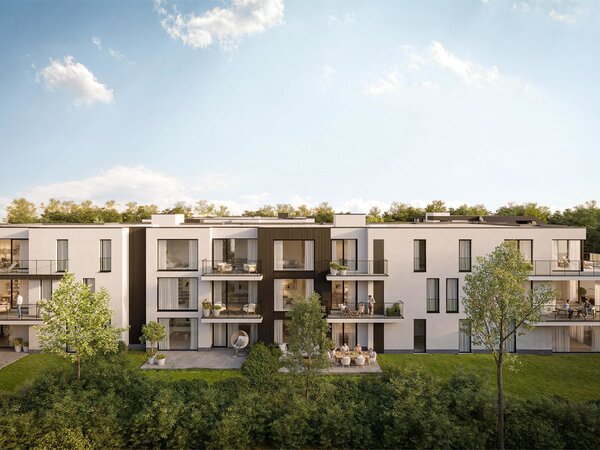 Gelijkvloers appartement met 2 slaapkamers