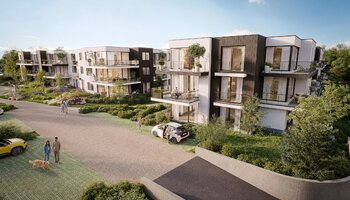 Gelijkvloers appartement met 2 slaapkamers