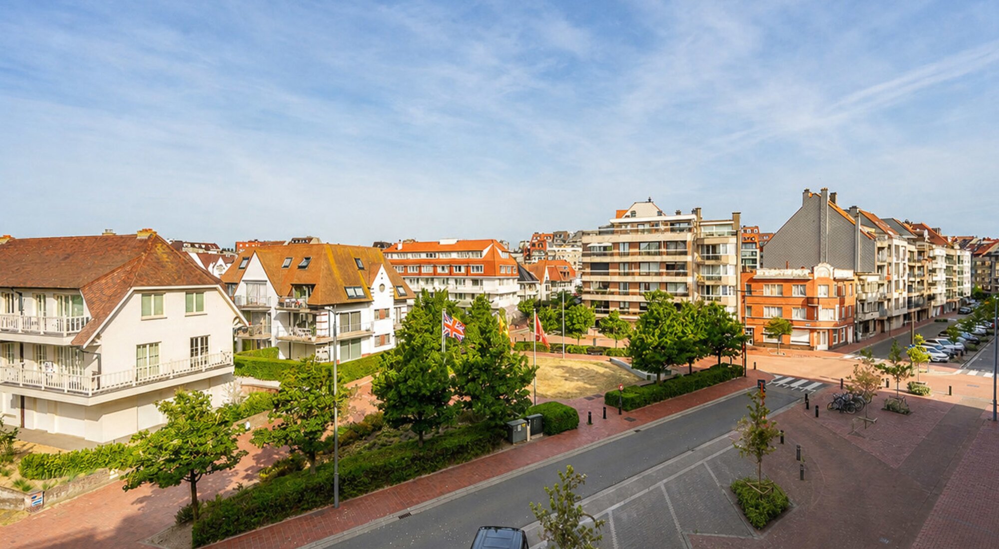 Aangenaam appartement met 1SLK, terrassen en open zicht nabij het Rubensplein