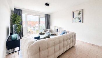 Aangenaam appartement met 1SLK, terrassen en open zicht nabij het Rubensplein