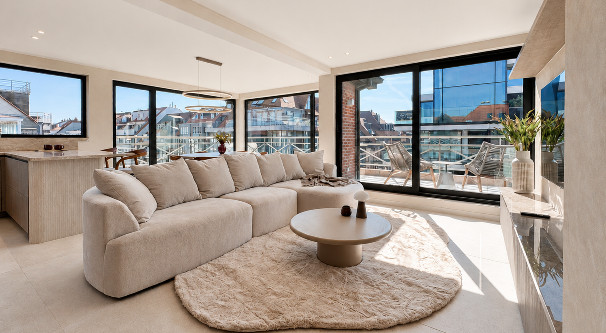 Prachtig gerenoveerd duplex-hoekappartement nabij de Lippenslaan