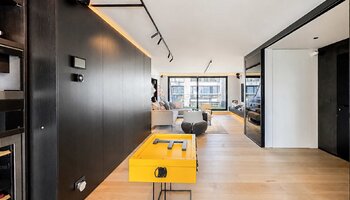 Appartement en duplex unique, avec ascenseur privé et grandes terrasses, situé près de la place Rubens